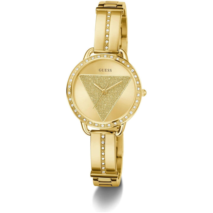 GUESS TRI BELLINI Ladies Gold Tone Analog Watch GW0914L2