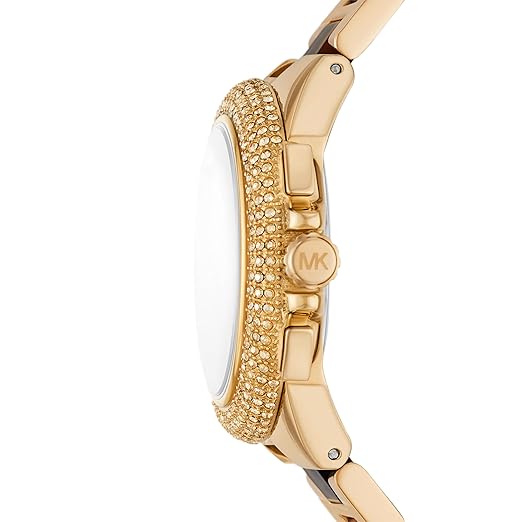 Michael Kors Oversized Camille Gold & Brown Dial 43mm MK7269