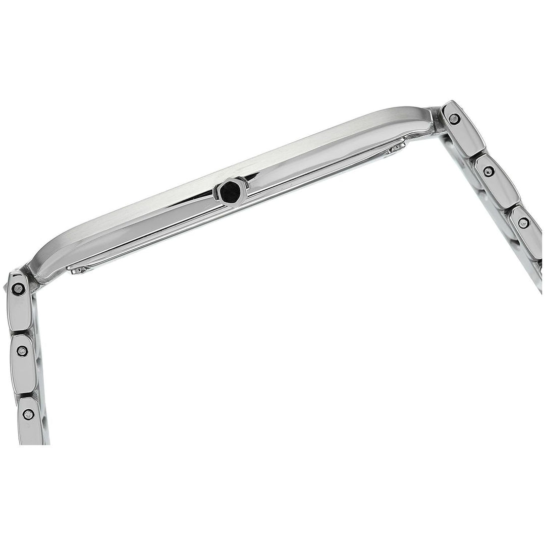 Titan Edge Silver Dial Silver Stainless Steel Strap Watch NH1044SM16A (DF658B)