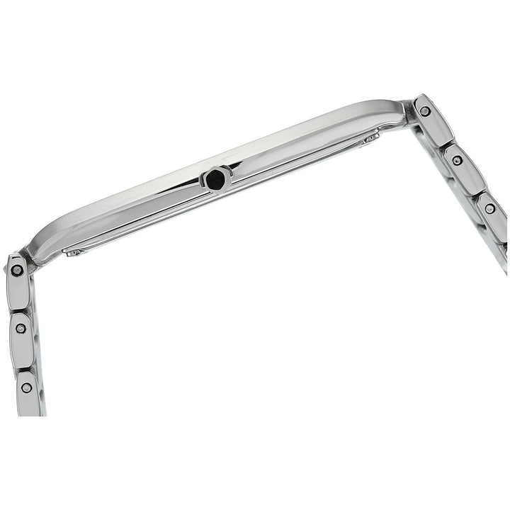 Titan Edge Silver Dial Silver Stainless Steel Strap Watch NH1044SM16A (DF658B)