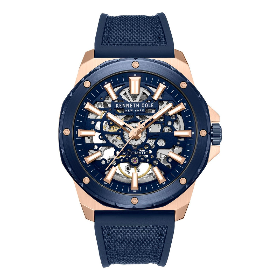 Kenneth Cole AUTMC KCWGZ0076702MNW Blue Dial Men&