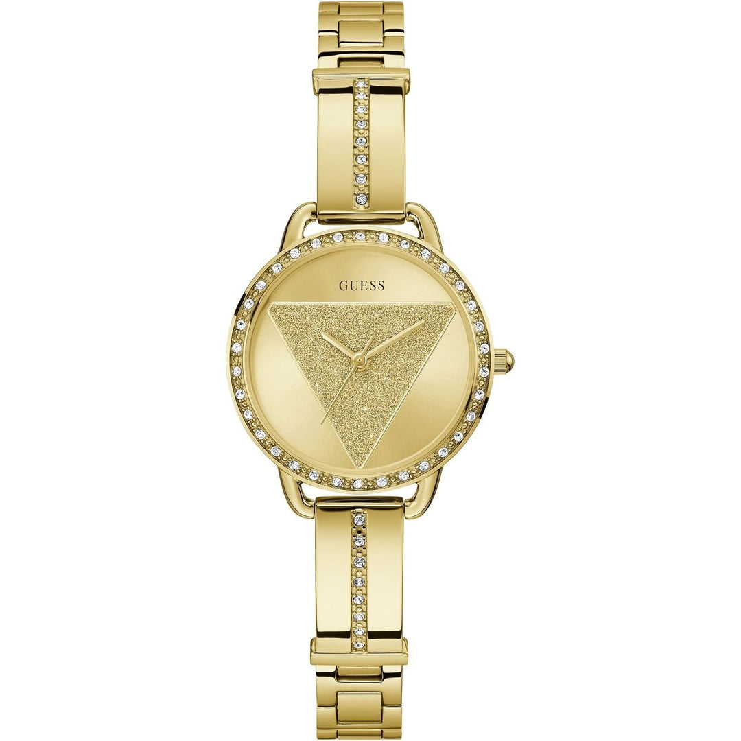 GUESS TRI BELLINI Ladies Gold Tone Analog Watch GW0914L2