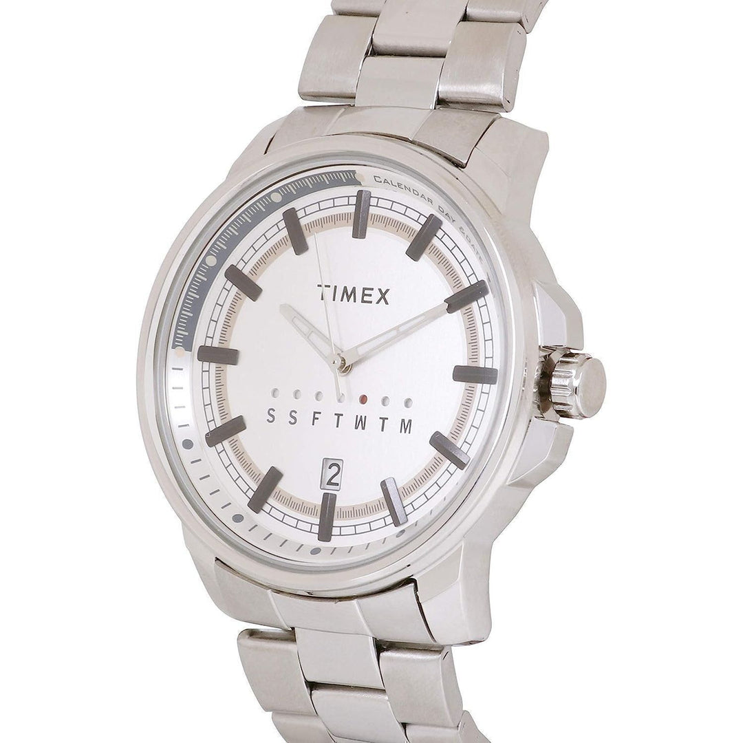 TIMEX Analog Silver Dial Men's Watch-TWEG17201