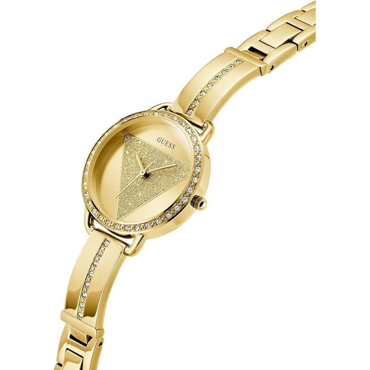 GUESS TRI BELLINI Ladies Gold Tone Analog Watch GW0914L2