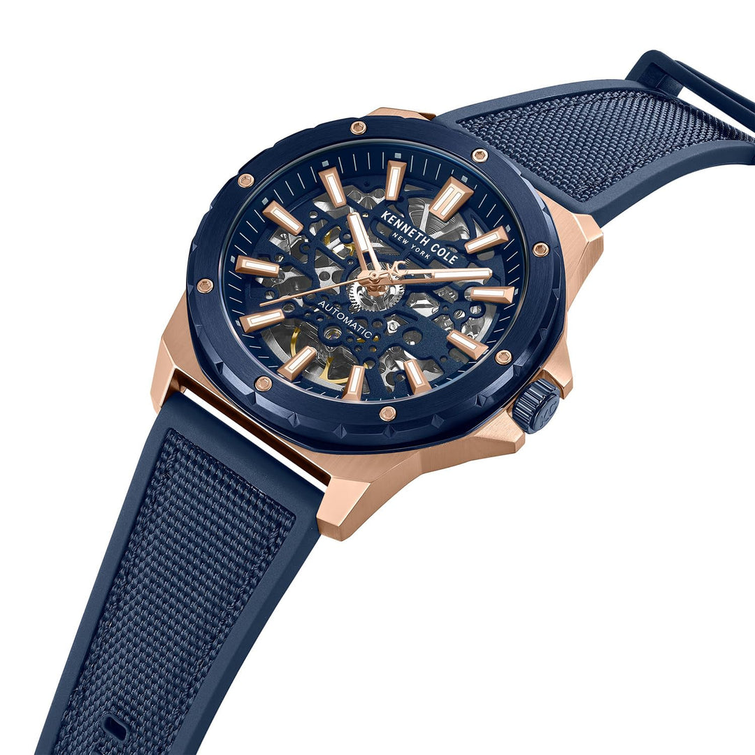 Kenneth Cole AUTMC KCWGZ0076702MNW Blue Dial Men&