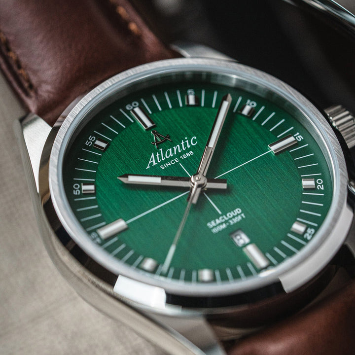 Atlantic 73361.41.71 Green Dial Men&