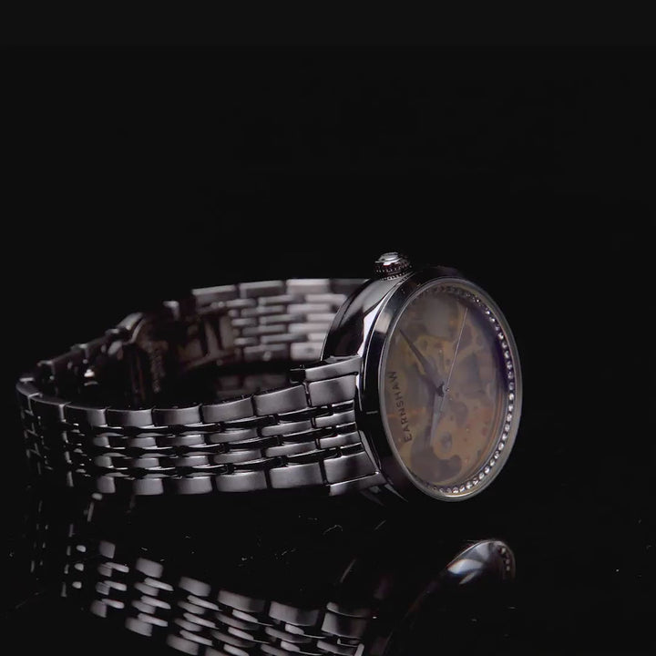 Earnshaw Nightingale Automatic Skeleton Midnight Gold