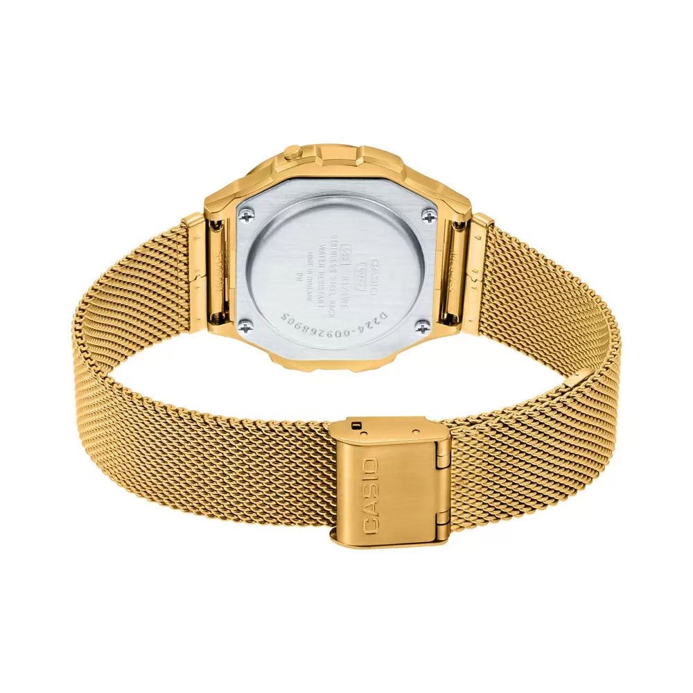 Casio Vintage Unisex Digital Mesh Strap Watch - D226
