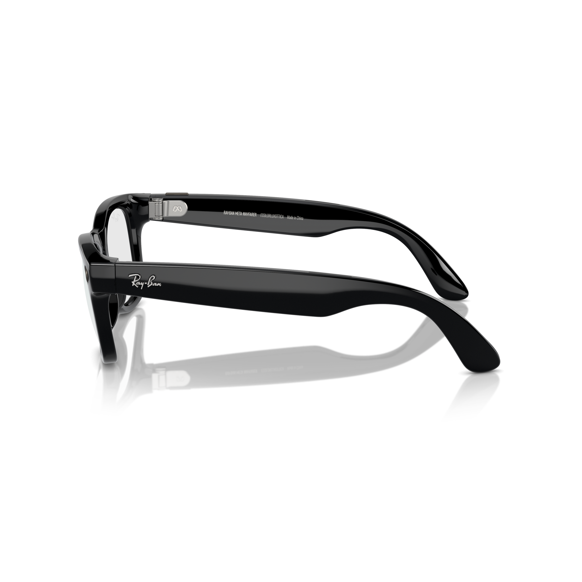 Ray-Ban Meta Wayfarer Shiny Black AI Smart Glasses for All Occasions