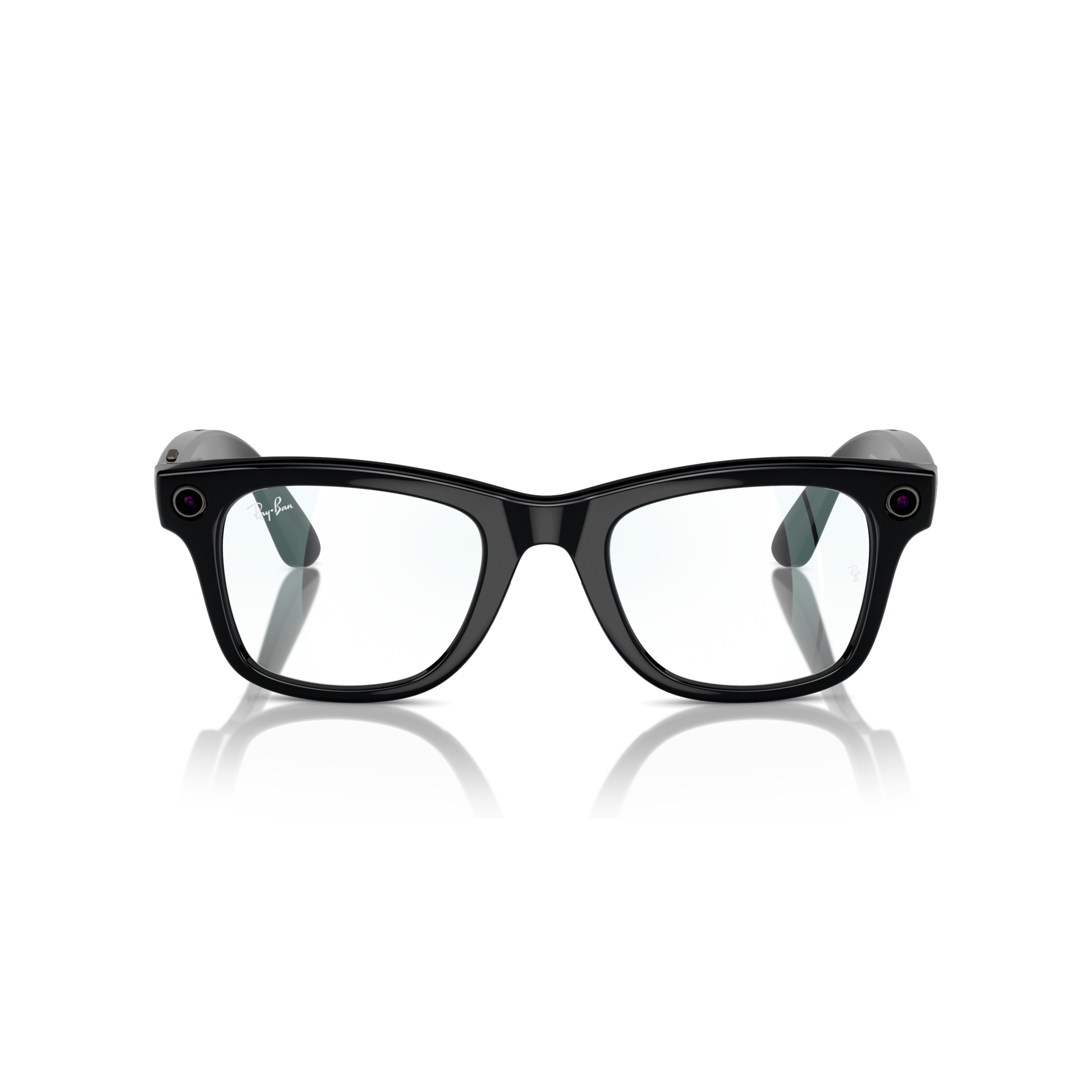 Ray-Ban Meta Wayfarer Shiny Black AI Smart Glasses for All Occasions