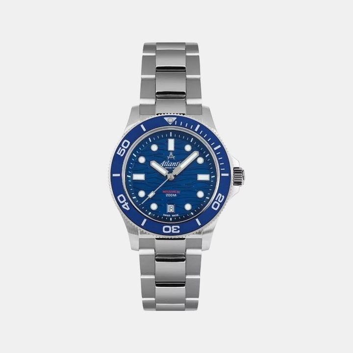 Atlantic 81376.41.59 Blue Dial Men&