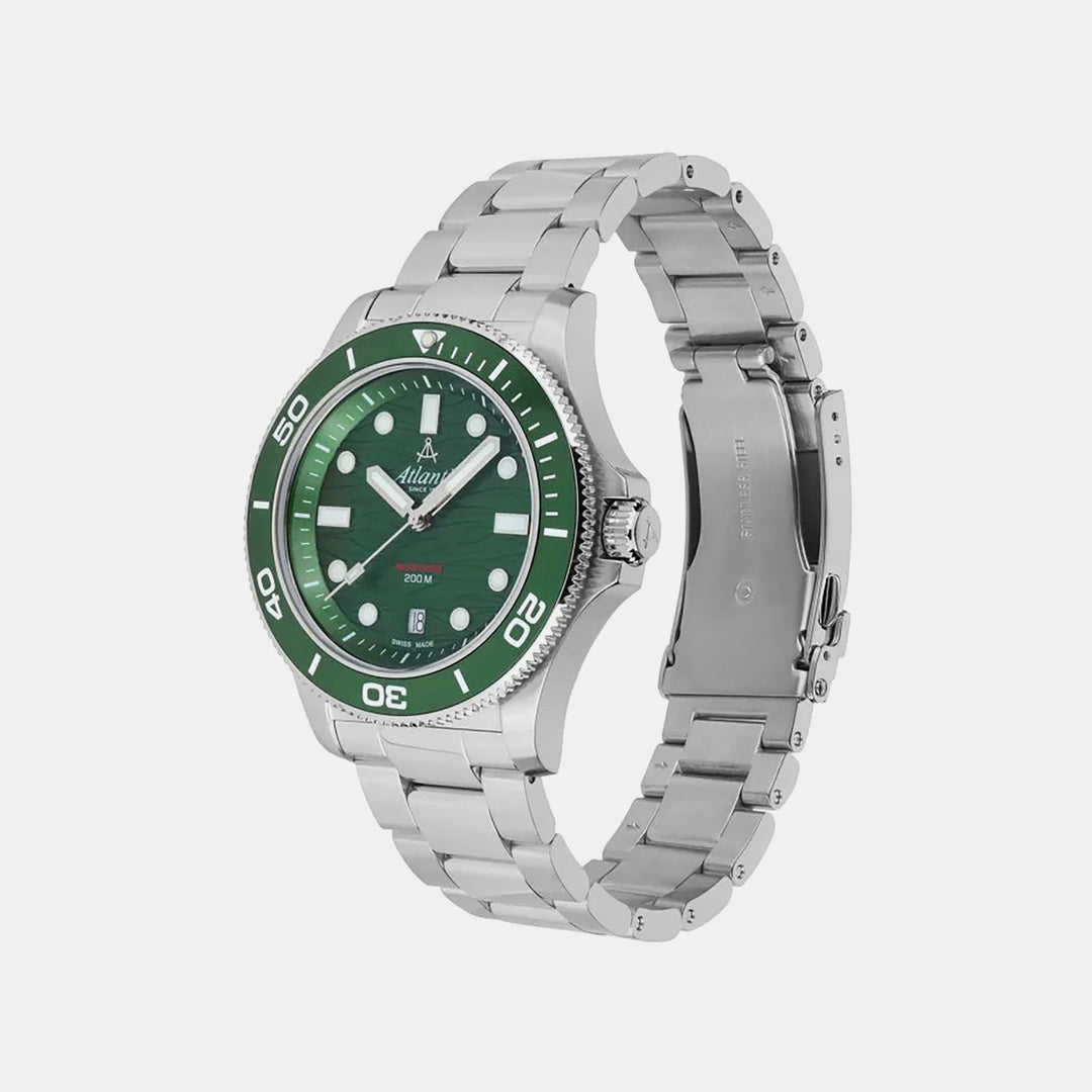 Atlantic 81376.41.79 Green Dial Men&