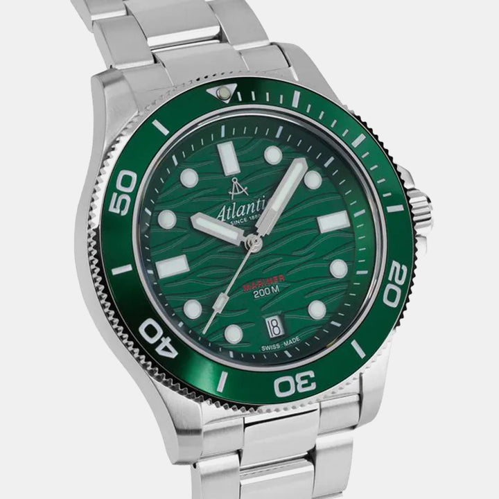 Atlantic 81376.41.79 Green Dial Men&