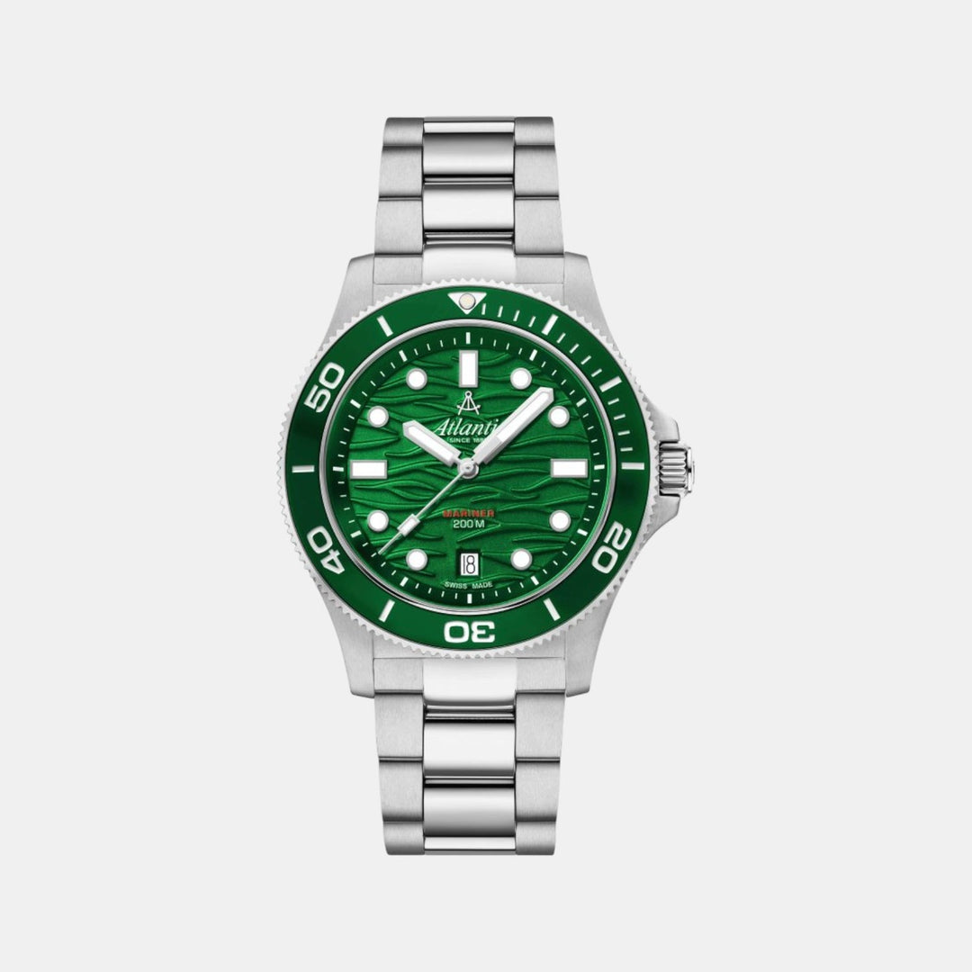 Atlantic 81376.41.79 Green Dial Men&