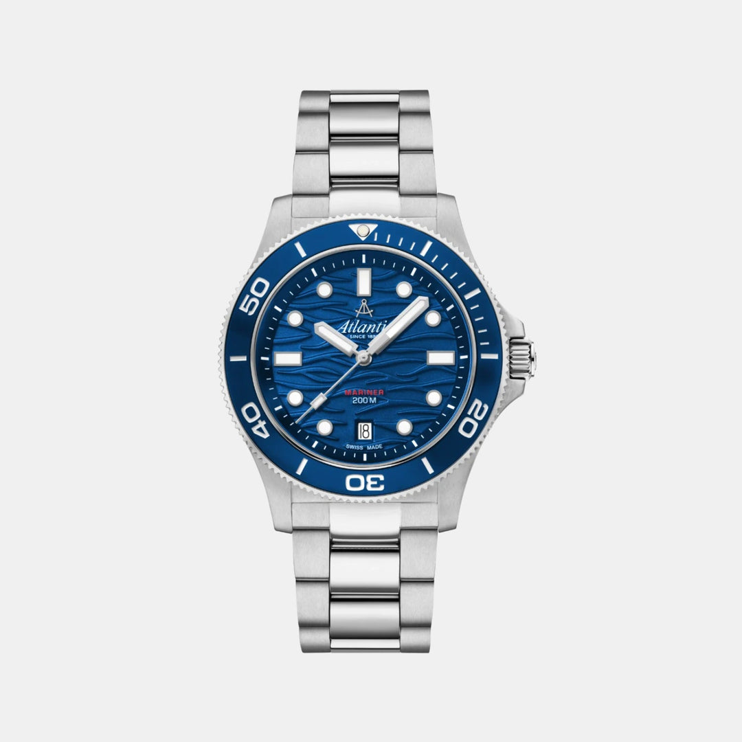 Atlantic 81776.41.59 Blue Dial Men&