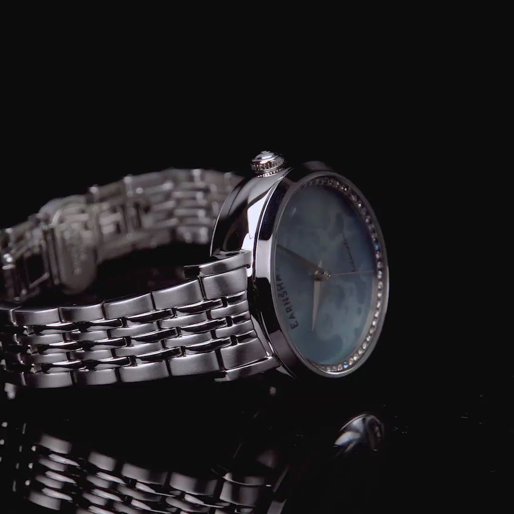 Earnshaw Nightingale Automatic Skeleton Light Blue