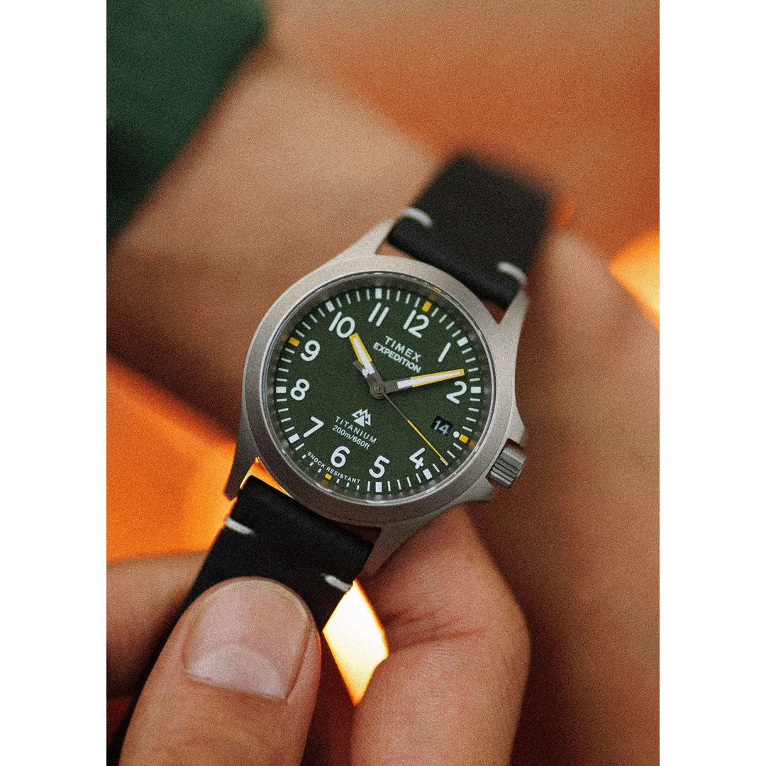 TIMEX Expedition North Green Round Dial Analog Men's Watch - TW2W78100UJ