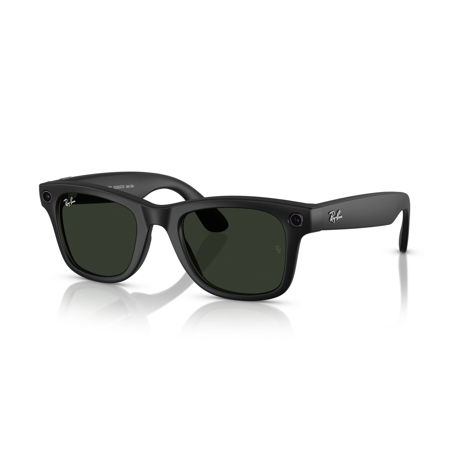 Ray-Ban Meta Wayfarer Matte Black AI Glasses with Transition Lenses