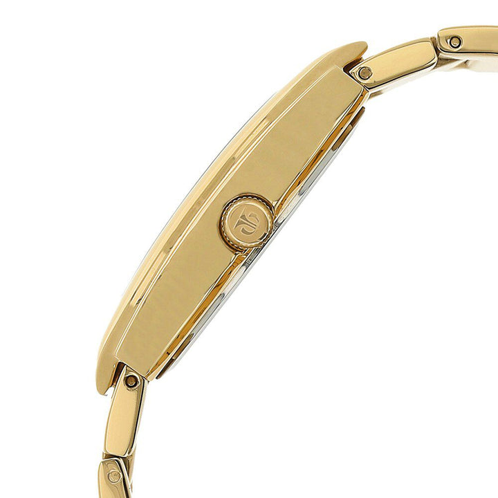 Titan Quartz Analog with Date Champagne Dial Stainless Steel Strap Watch for Men-90021YM03J