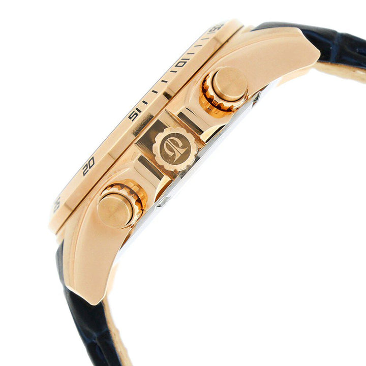 Titan Classic Blue Dial Analog Leather Strap watch for Men-NQ90022WL02