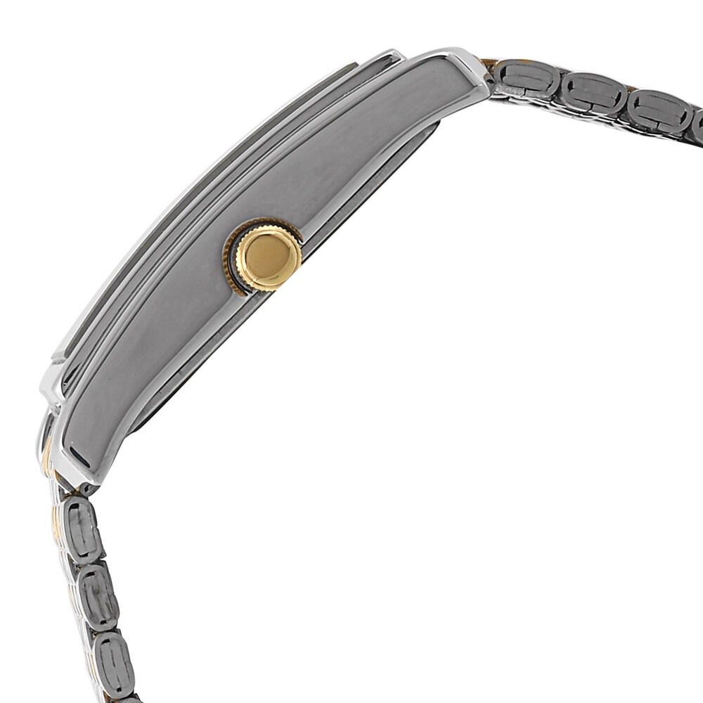 Titan Quartz Analog with Day and Date Champagne Dial Metal Strap Watch for Men-90023BM02A