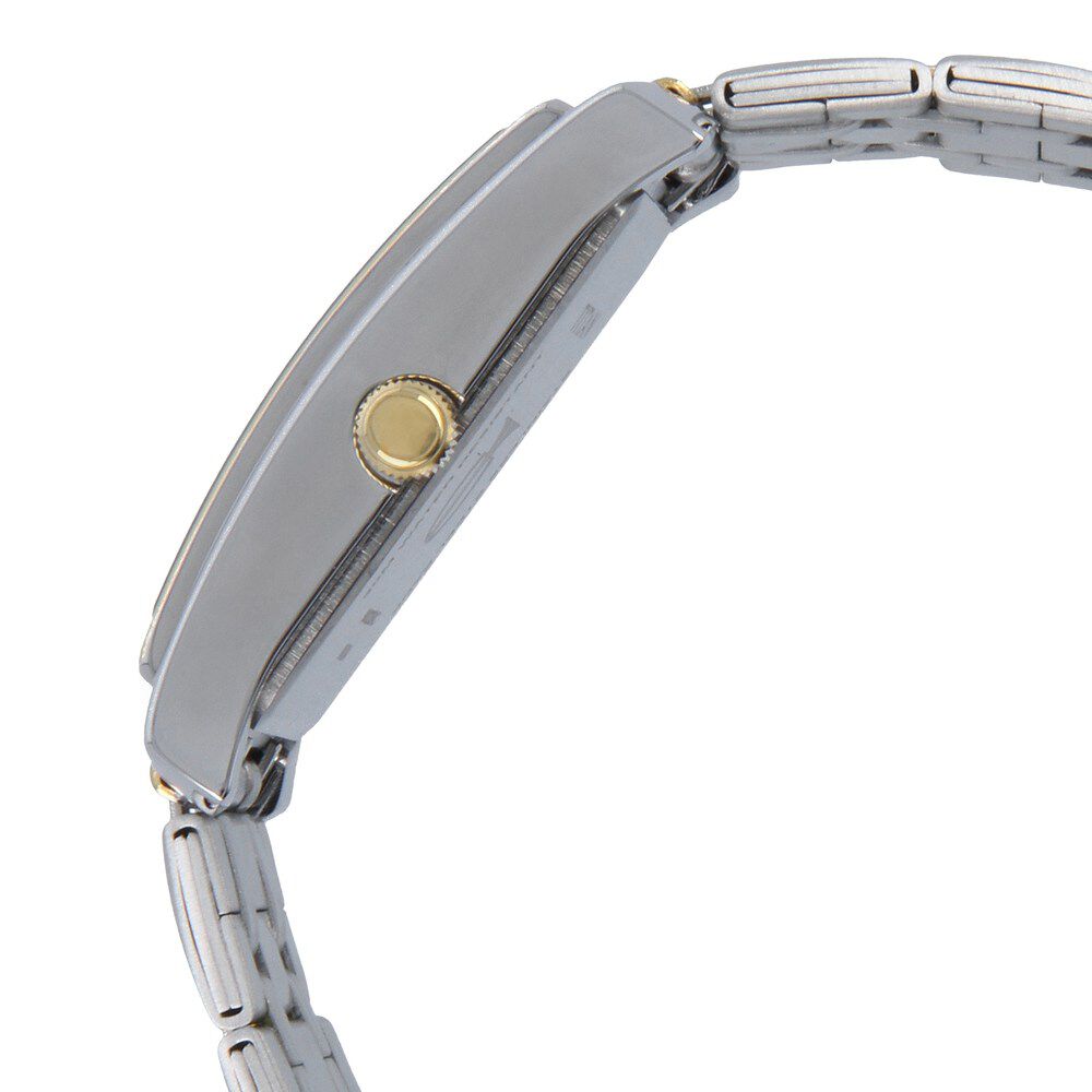 Titan Quartz Analog with Day and Date Silver Dial Stainless Steel Strap Watch for Men-NJ90023BM03