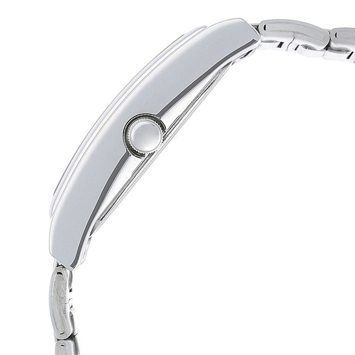 Titan Quartz Analog with Day and Date Silver Dial Stainless Steel Strap Watch for Men-NK90024SM01