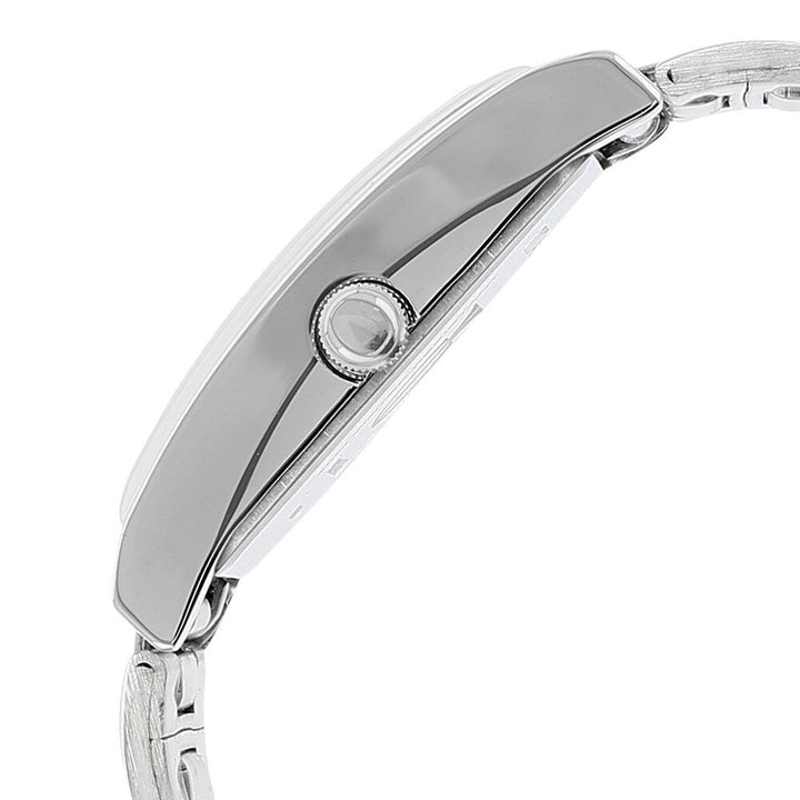 Titan Quartz Analog with Day and Date Black Dial Stainless Steel Strap Watch for Men-90024SM02