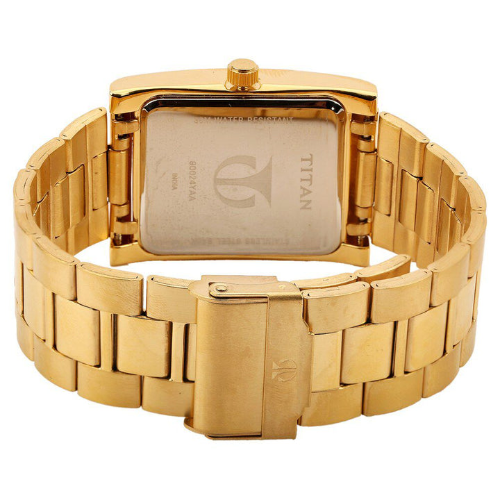 Titan Karishma Silver Dial Analog with Day and Date Metal Strap watch for Men-NH90024YM03A