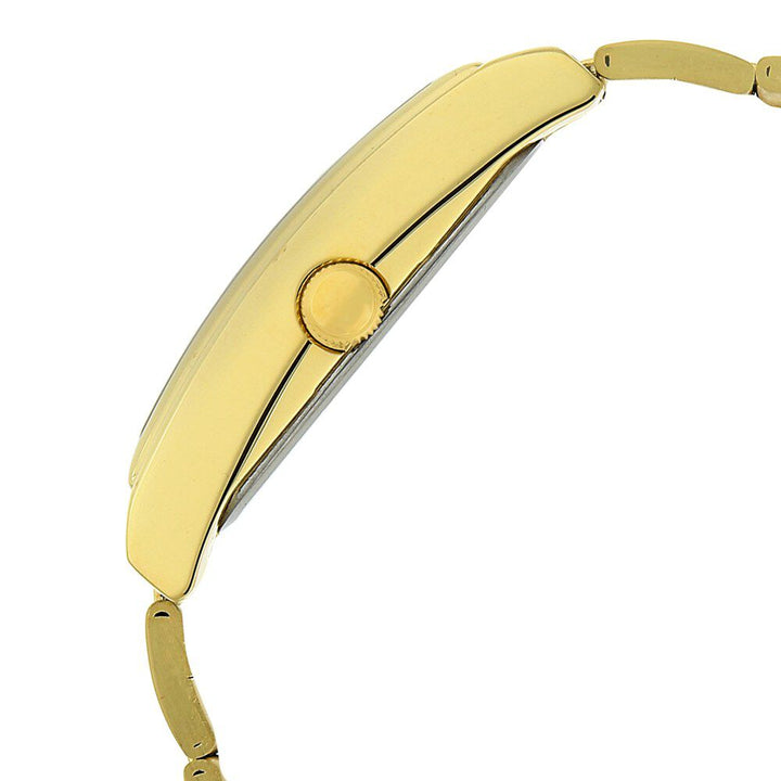 Titan Champagne Dial Analog with Day and Date Stainless Steel Strap Watch for Men NR90024YM07