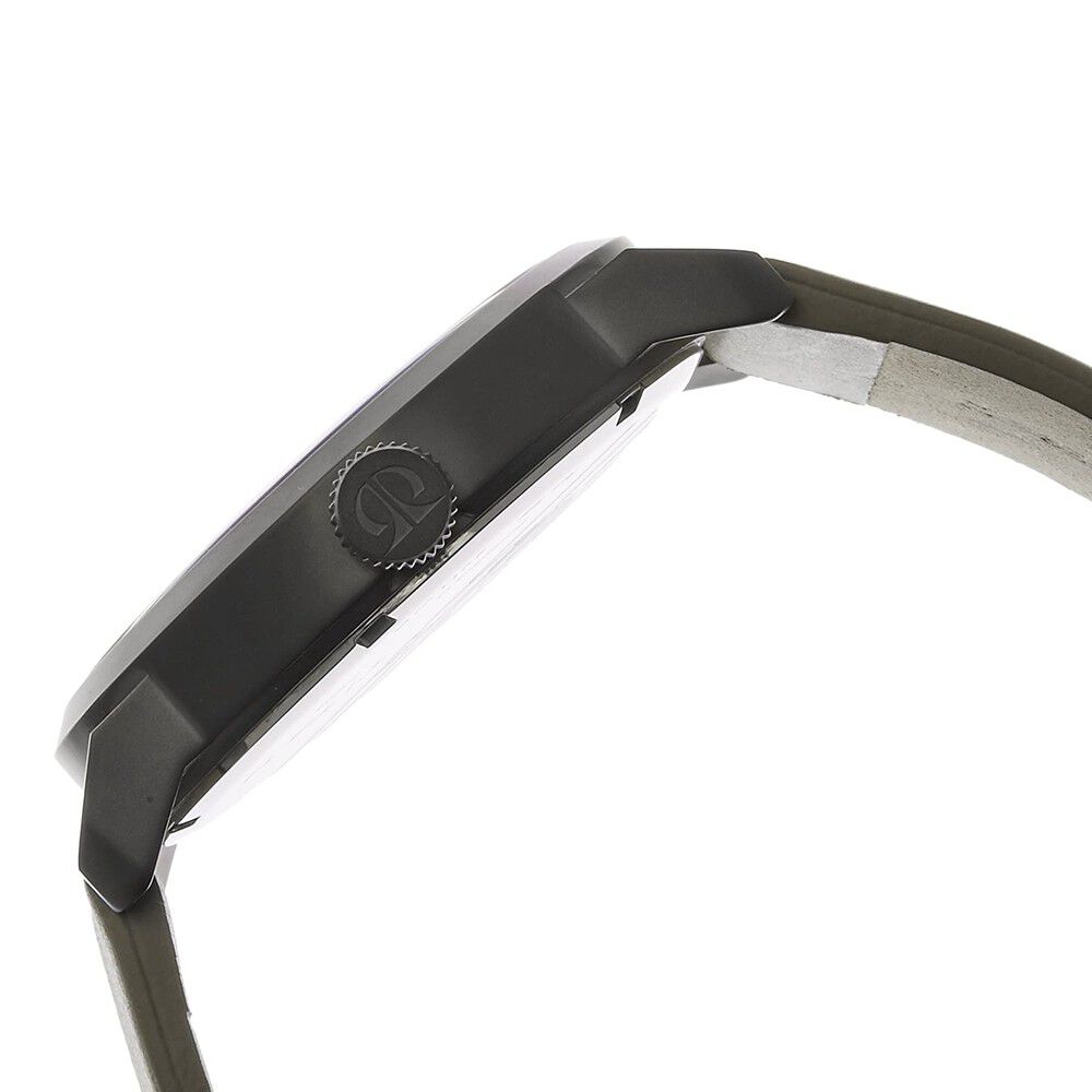 Titan Quartz Analog Grey Dial Leather Strap Watch for Men-90025QL01