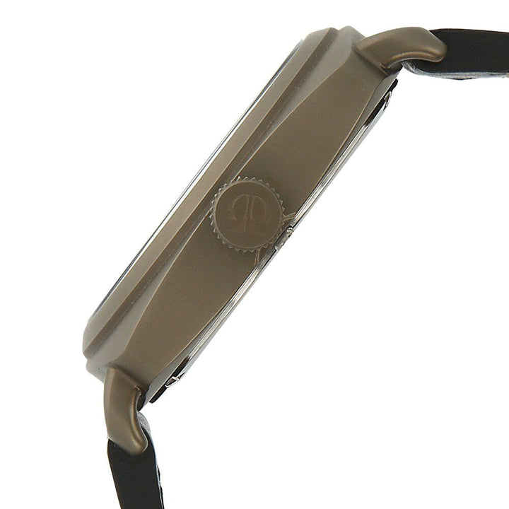 Titan Quartz Analog Black Dial Leather Strap Watch for Men-90027QL02J