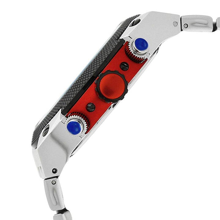 Titan Analog Black Dial Stainless Steel Strap watch for Men-90030KM01ME