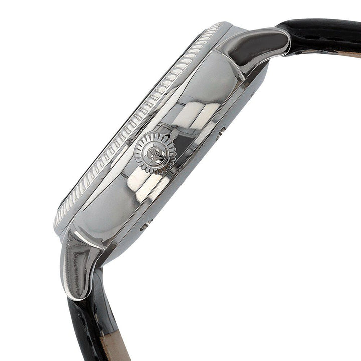 Titan Automatic Black Dial Leather Strap watch for Men-NH90032SL01J