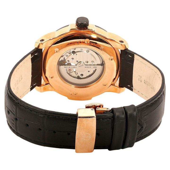 Titan Automatic Black Dial Stainless Steel Strap watch for Men-NH90034KL02J