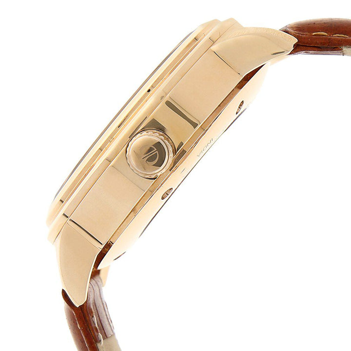 Titan Automatic Dial White Automatic Strap Leather Strap watch for Men-NH90036WL01J