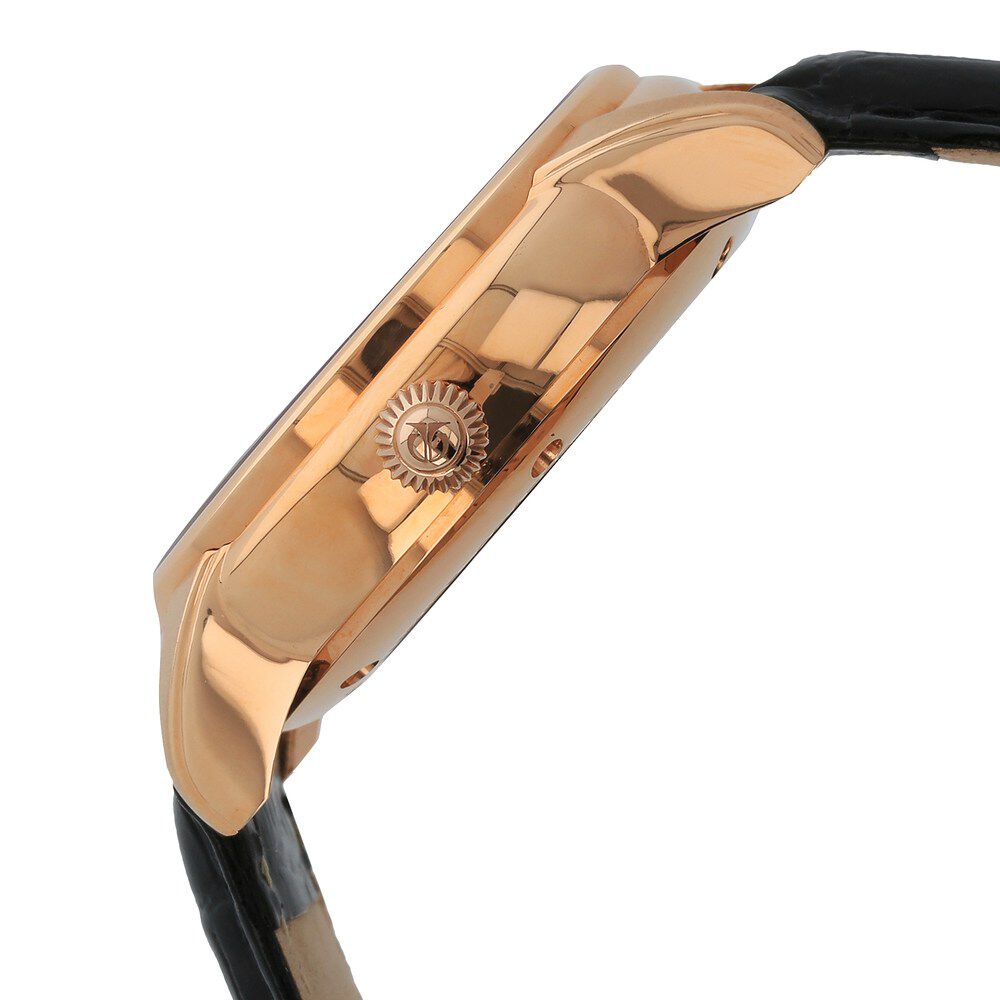 Titan Automatic Brown Dial Leather Strap watch for Men-NH90037WL01J