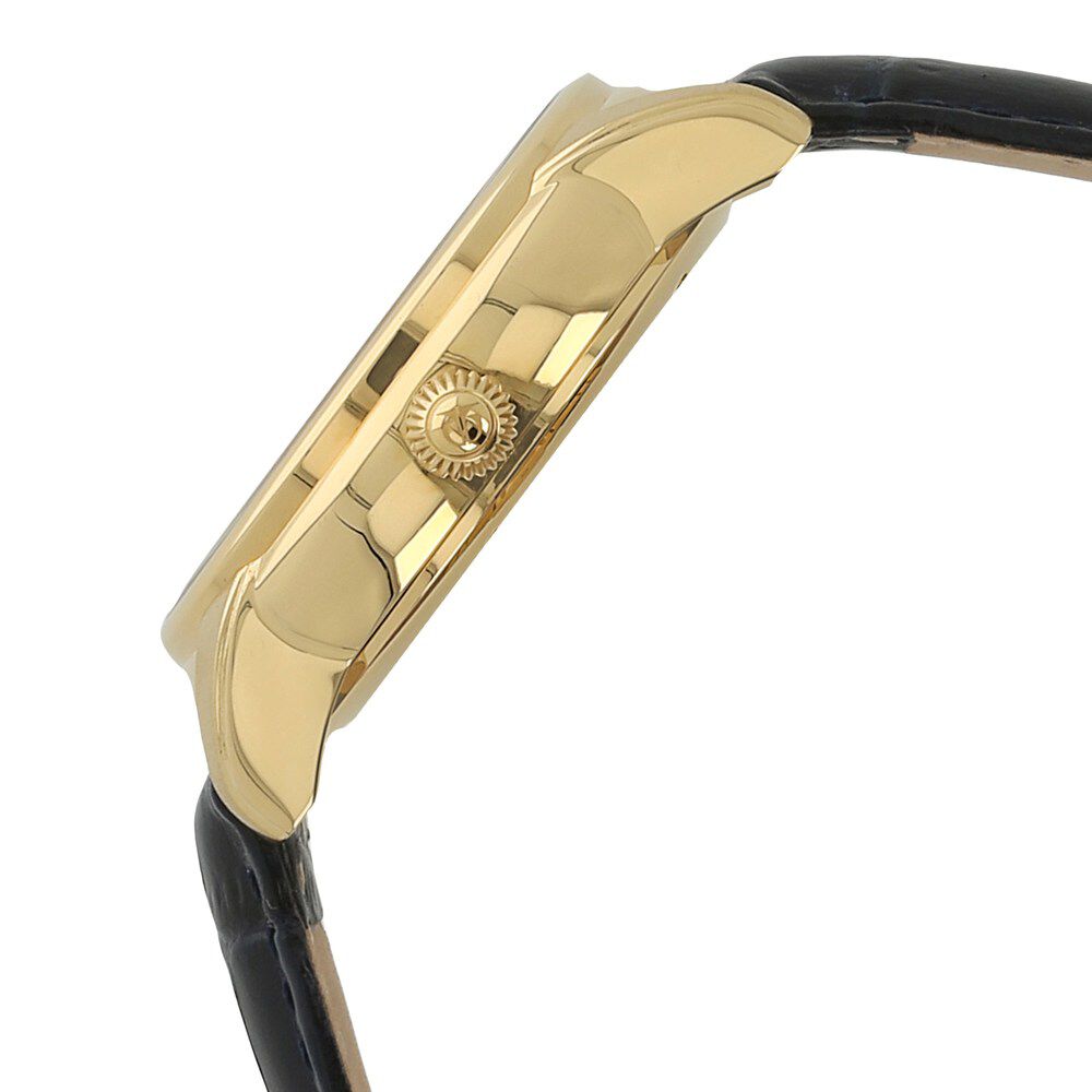 Titan Automatic White Dial Leather Strap Watch for Men-NH90037YL01J