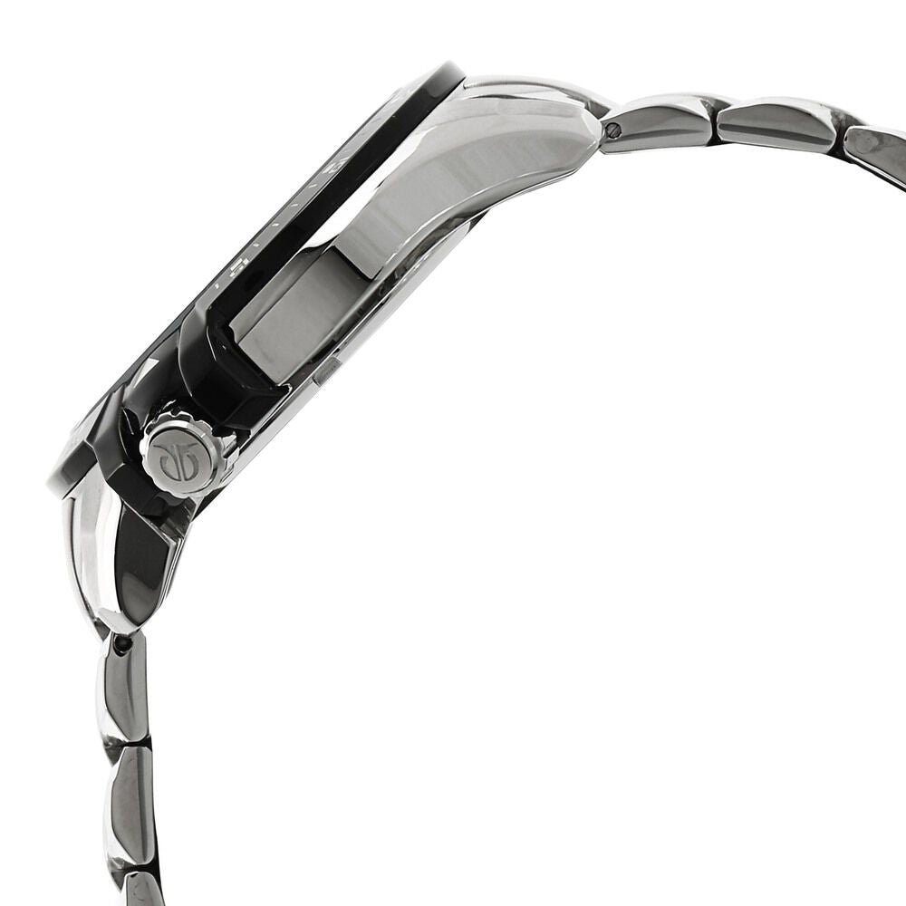 Titan Quartz Analog with Day and Date Black Dial Metal Strap Watch for Men-90042KM02J