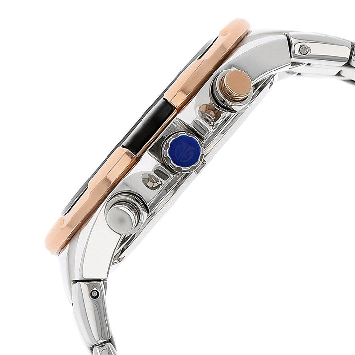 Titan Quartz Chronograph Black Dial Stainless Steel Strap Watch for Men NS90044KM04