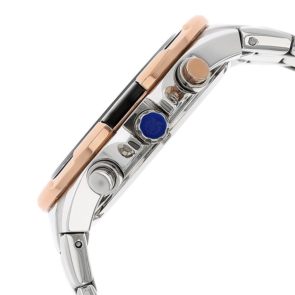 Titan Quartz Chronograph Black Dial Stainless Steel Strap Watch for Men - The Watch Factory ®