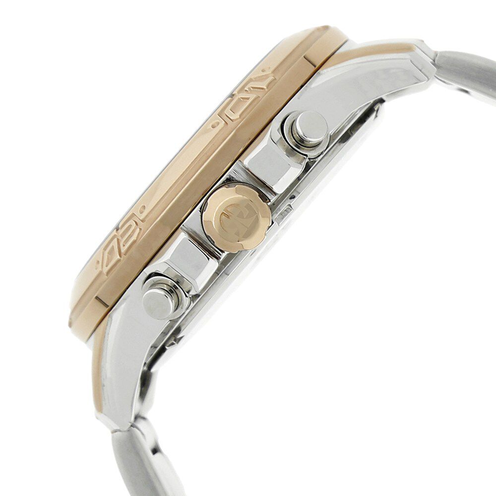 Titan Quartz Chronograph Black Dial Stainless Steel Strap Watch for Men-NS90047KM03