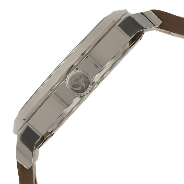 Titan Quartz Multifunction Black Dial Leather Strap Watch for Men-NK90049SL03