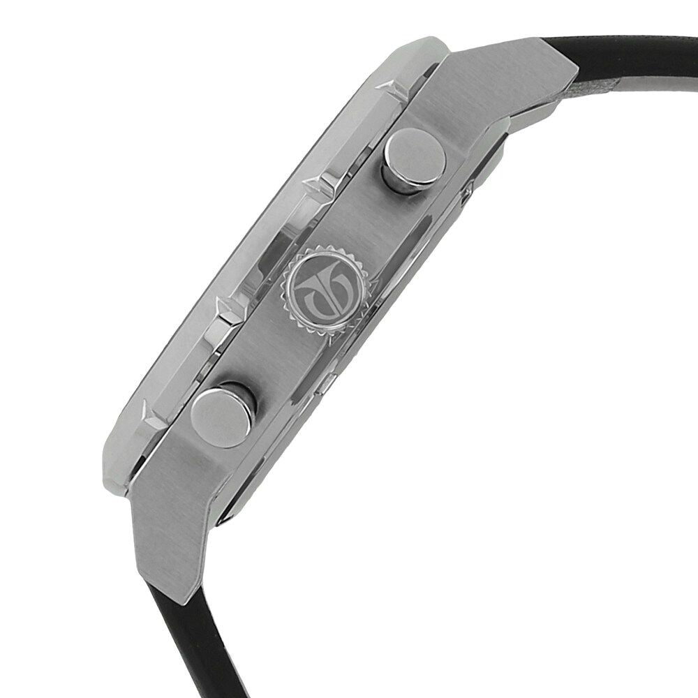 Titan Quartz Analog with Date Black Dial Leather Strap Watch for Men-90050SL02J