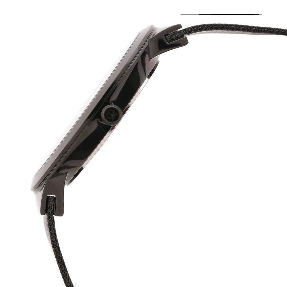 Titan Quartz Analog with Date Black Dial Stainless Steel Strap Watch for Men NQ90053NM01