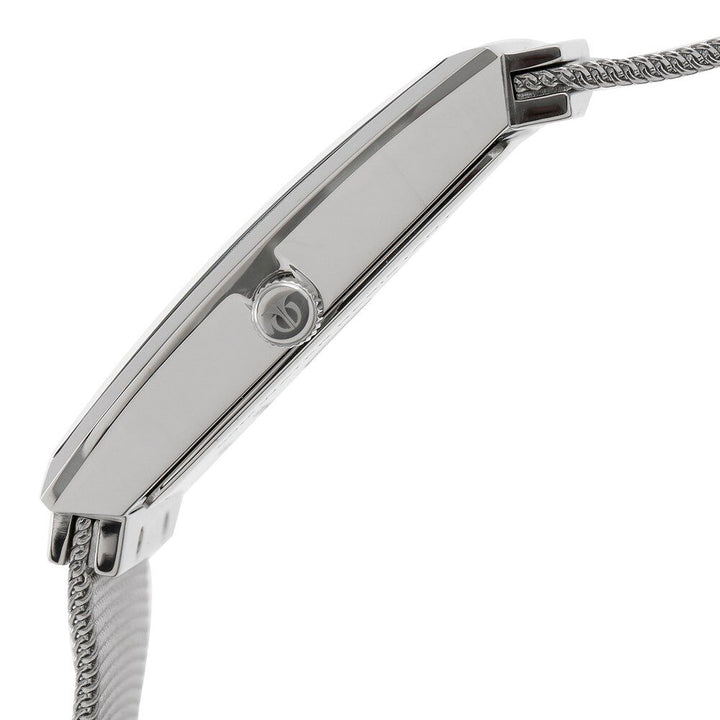 Titan Quartz Analog with Date Black Dial Stainless Steel Strap Watch for Men-NK90076SM01W