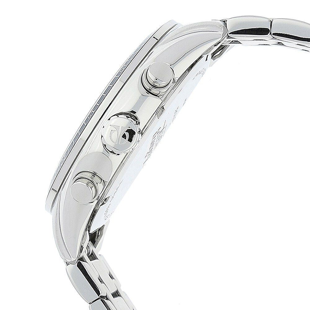 Titan Quartz Chronograph Blue Dial Stainless Steel Strap Watch for Men NS90077KM02