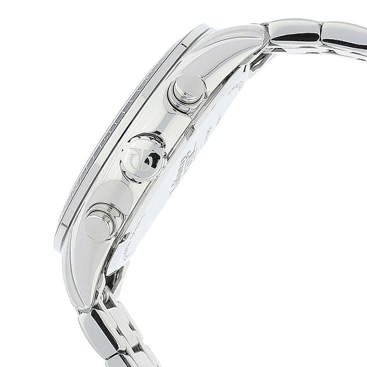 Titan Quartz Chronograph Blue Dial Stainless Steel Strap Watch for Men NS90077KM02