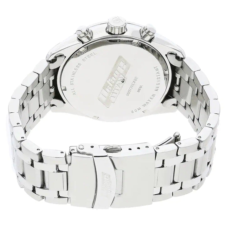 Titan Octane Blue Dial Stainless Steel Strap Watch NP90077KM02 (DF821)