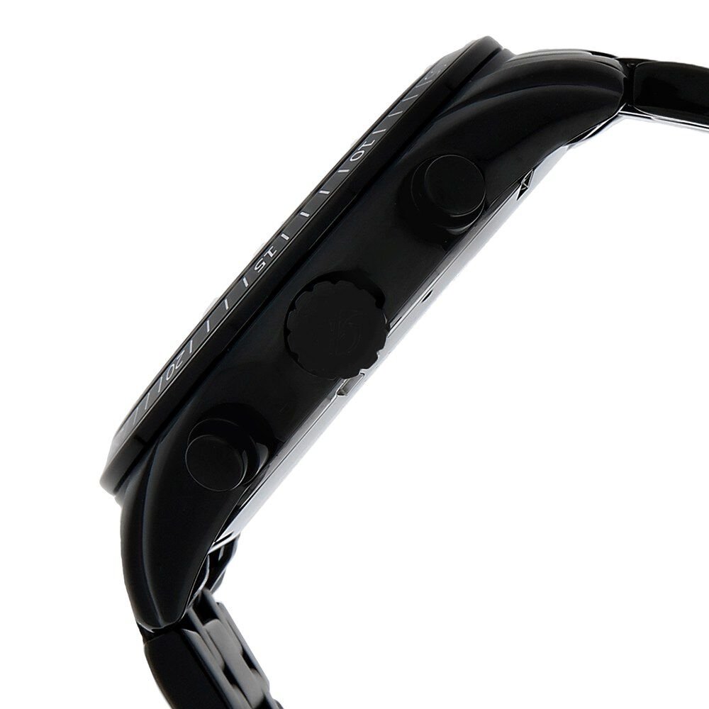 Titan Quartz Chronograph Black Dial Stainless Steel Strap Watch for Men - The Watch Factory ®